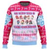 High School DXD Chibi Girls Ugly Christmas Sweater - Holiday Jumper Sweatshirt - Narides