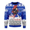 Highway To The Hell Highway To The Hell Christmas Awesome Ugly Sweater - Narides