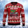 Hippie Car Merry Christmas Christmas Limited Ugly Sweater - Narides