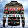 Hippie Light Shape Christmas Christmas Limited Ugly Sweater - Narides