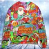 Hippie Santa Bus Peace Christmas Awesome Ugly Sweater - Narides