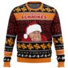 Ho Ho Holy Schnikes Tommy Boy Ugly Christmas Sweater - Holiday Jumper Sweatshirt - Narides