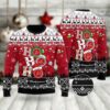 Hohoho Budweiser Beer Christmas Limited Ugly Sweater - Narides