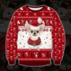 Holiday Chihuahua Christmas Limited Ugly Sweater - Narides