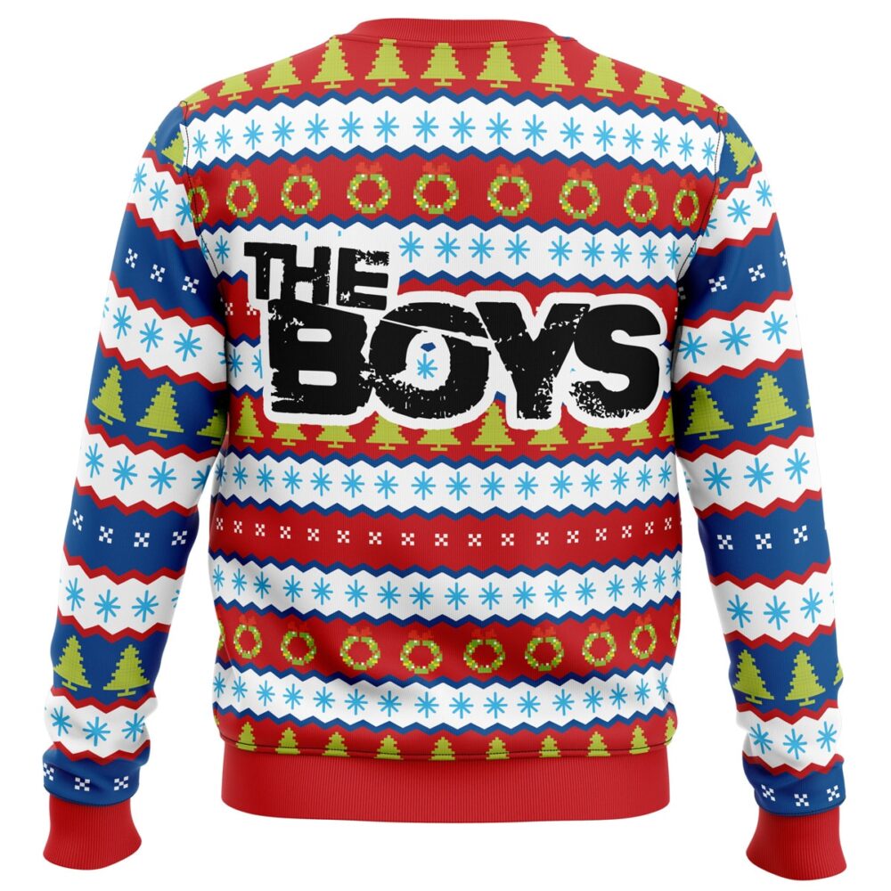 Homelander The Boys Ugly Christmas Sweater - Holiday Jumper Sweatshirt - Narides