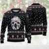 Horror Jason Woolen Christmas For Holiday Scary Movie Character Jason Voorhees Christmas Jumper Awesome Ugly Sweater - Narides