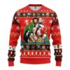 Horror Movie Characters Friends Christmas Tree Christmas Limited Ugly Sweater - Narides