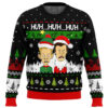 Huh...Huh...Huh... Beavis and Butthead Ugly Christmas Sweater - Holiday Jumper Sweatshirt - Narides