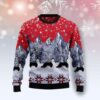 Husky Snow Christmas Limited Ugly Sweater - Narides