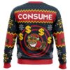 Hypnotoad Consume Futurama Ugly Christmas Sweater - Holiday Jumper Sweatshirt - Narides