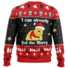 I Can Already Feel The Merry Pooh Ugly Christmas Sweater - Holiday Jumper Sweatshirt - Narides