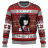 I Can't See Mei Misaki Another Ugly Christmas Sweater - Holiday Jumper Sweatshirt - Narides