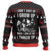 I Don't Shut Up Stand By Me Ugly Christmas Sweater - Holiday Jumper Sweatshirt - Narides