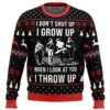 I Don't Shut Up Stand By Me Ugly Christmas Sweater - Holiday Jumper Sweatshirt - Narides