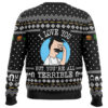 I Love You but Bob's Burgers Ugly Christmas Sweater - Holiday Jumper Sweatshirt - Narides