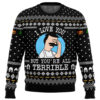 I Love You but Bob's Burgers Ugly Christmas Sweater - Holiday Jumper Sweatshirt - Narides