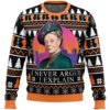 I Never Argue I Explain Downton Abbey Ugly Christmas Sweater - Holiday Jumper Sweatshirt - Narides