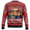 I Want My Daddy's Records Sanford and Son Ugly Christmas Sweater - Holiday Jumper Sweatshirt - Narides