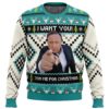 I Want You Alex Jones Christmas Ugly Sweater - Narides