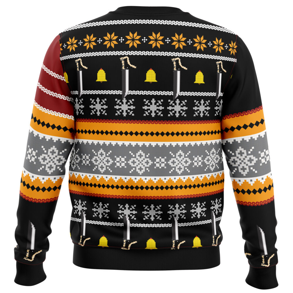 Ichigo True Bankai Bleach Ugly Christmas Sweater - Holiday Jumper Sweatshirt - Narides