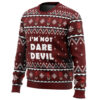 I'm not Daredevil Marvel Ugly Christmas Sweater - Holiday Jumper Sweatshirt - Narides