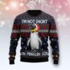 Im Not Short Im Penguin Christmas Us1548 Awesome Ugly Sweater - Narides