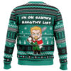 I'm on Santa's Naughty List Vinland Saga Ugly Christmas Sweater - Holiday Jumper Sweatshirt - Narides