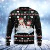 Indian And Snowman Christmas Ugly Sweater - Narides