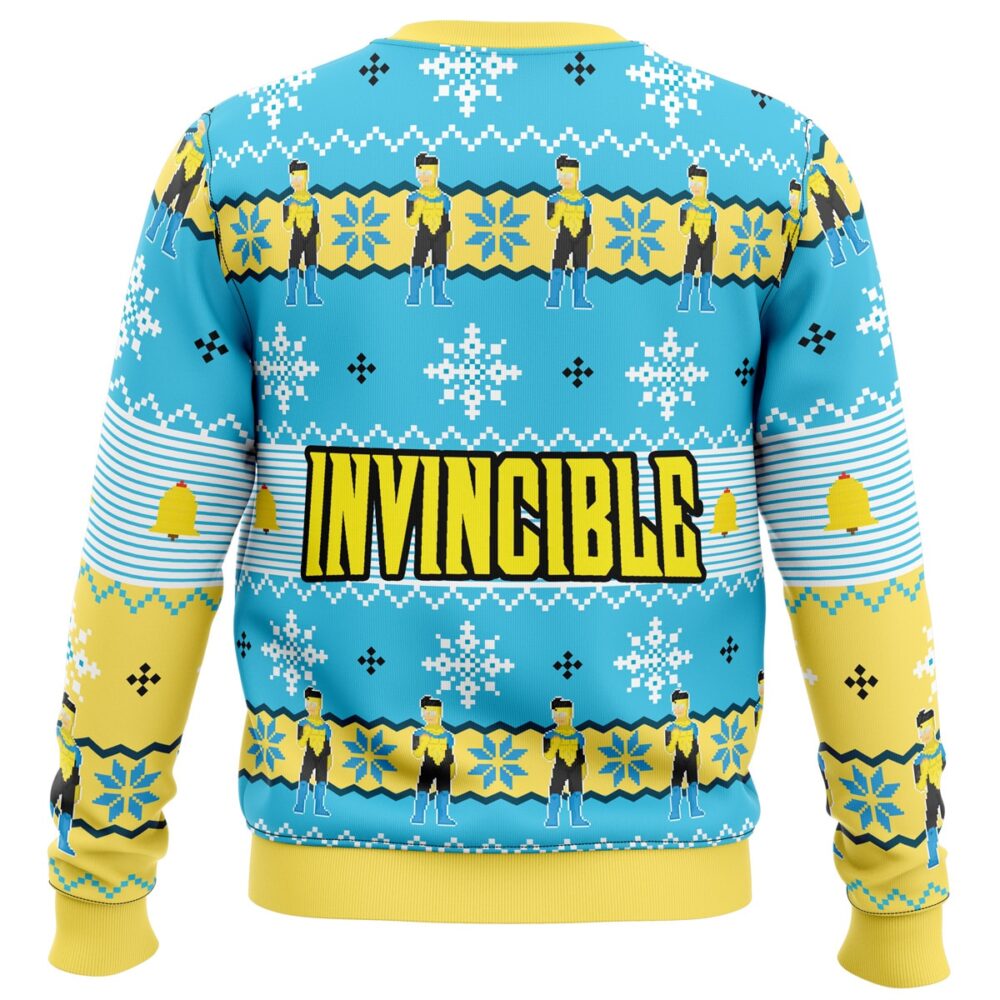 Invincible Ugly Christmas Sweater - Holiday Jumper Sweatshirt - Narides