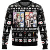 Is It Wrong To Try To Pick Up Girls DanMachi Ugly Christmas Sweater - Holiday Jumper Sweatshirt - Narides