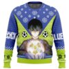 Isagi Yochi Blue Lock Christmas Ugly Sweater - Narides