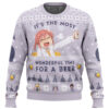 It's The Most Wonderful Time For A Beer Miss Kobayashi's Dragon Maid Ugly Christmas Sweater - Holiday Jumper Sweatshirt - Narides