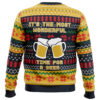 It's The Most Wonderful Time For A Beer Parody Ugly Christmas Sweater - Holiday Jumper Sweatshirt - Narides