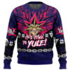 It's Time To Yule Yugioh Ugly Christmas Sweater - Holiday Jumper Sweatshirt - Narides