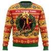 It's Turbo Time Turbo Time Ugly Christmas Sweater - Holiday Jumper Sweatshirt - Narides