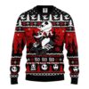 Jack And Zero Ho Ho Ho Nightmare Before Christmas Christmas 254 Ugly Sweater - Narides