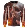 Jack Skellington Pumpkin Custom Apparel Limited Ugly Sweater - Narides