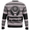 Jagermeister Black Ugly Christmas Sweater - Holiday Jumper Sweatshirt - Narides