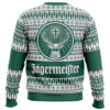 Jagermeister Green Ugly Christmas Sweater - Holiday Jumper Sweatshirt - Narides