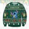 Jameson Stitch Christmas Christmas Knitted Sweatshirt Knitted Sweatshirt Christmas Awesome Ugly Sweater - Narides