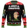 Jerry Christmas Rick and Morty Ugly Christmas Sweater - Holiday Jumper Sweatshirt - Narides