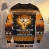 Jesus Because Of Him Heaven Knows My Name Christmas Awesome Ugly Sweater - Narides