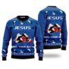 Jesus Has Your Back Jiu Jitsu Christmas Jumper Us1028 Awesome Ugly Sweater - Narides