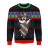 Jesus Lgbt Christmas Us3501 Awesome Ugly Sweater - Narides