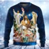 Jesus Miracle Night Christmas Ugly Sweater - Narides