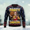 Jesus Party Savior Christmas Us1530 Awesome Ugly Sweater - Narides