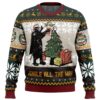 Jingle All The Way Mandalorian Star Wars Christmas Limited Ugly Sweater - Narides