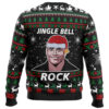 Jingle Bell Rock Dwayne Johnson Ugly Christmas Sweater - Holiday Jumper Sweatshirt - Narides