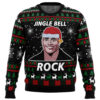 Jingle Bell Rock Dwayne Johnson Ugly Christmas Sweater - Holiday Jumper Sweatshirt - Narides