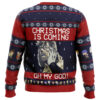 Jojo's Bizarre Adventure Joseph Joestar Oh My God Ugly Christmas Sweater - Holiday Jumper Sweatshirt - Narides